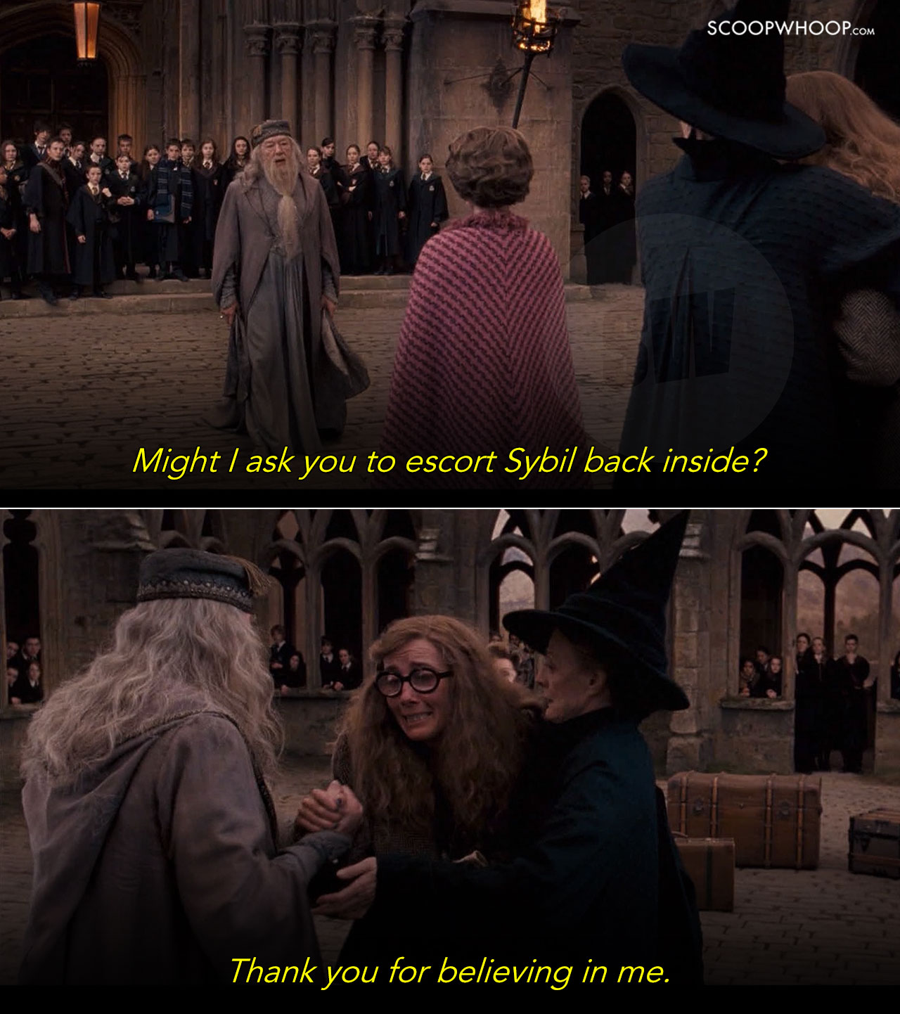 Michael Gambon in Harry Potter