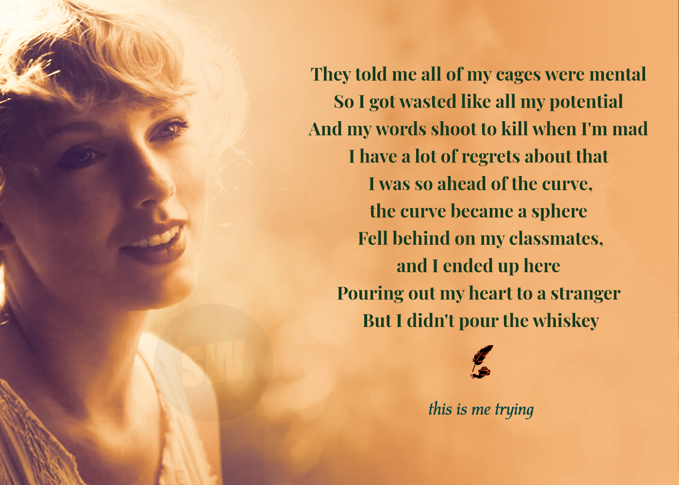 best Taylor Swift poetic songs