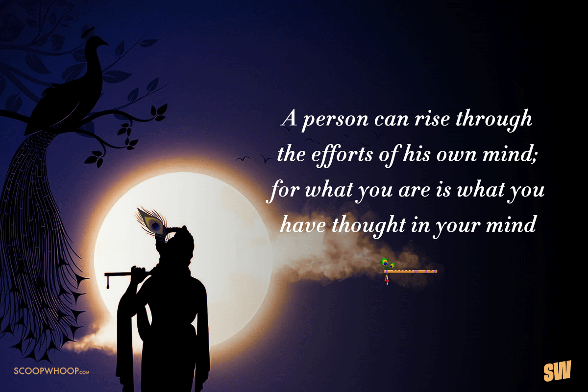 Positive Krishna Quotes On Life