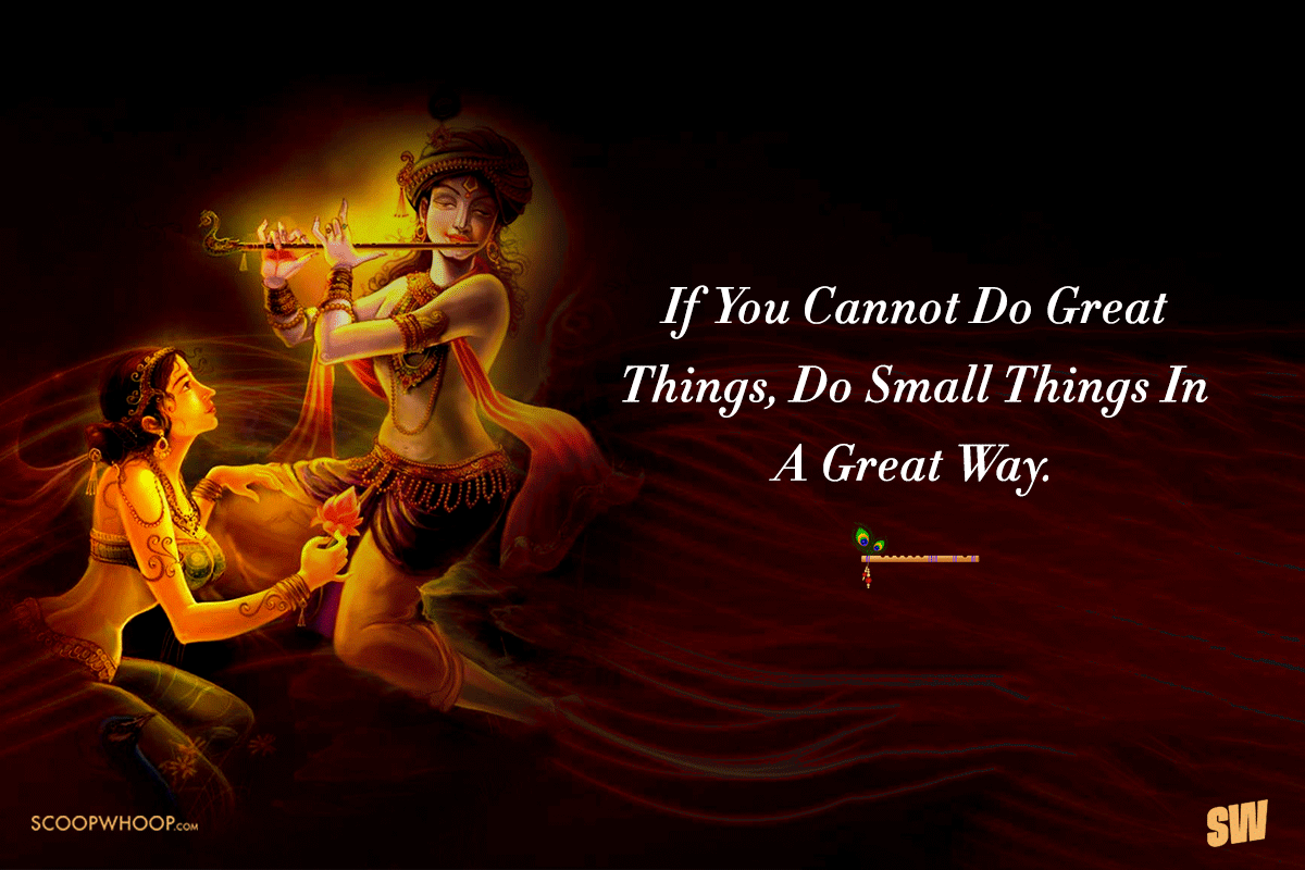 Motivational Krishna Quotes On Life