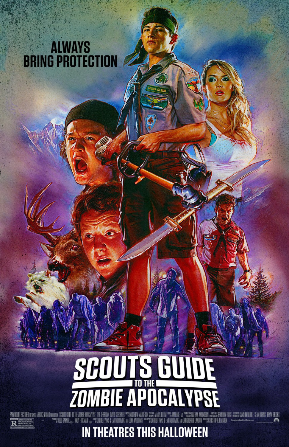 Scouts Guide to the Zombie Apocalypse- best funny halloween movies