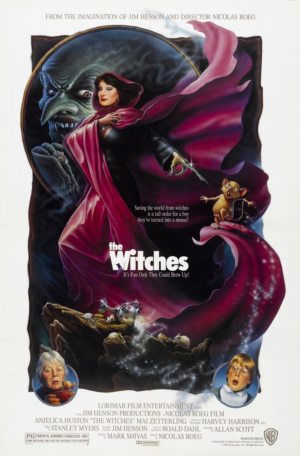 The Witches- best funny halloween movies