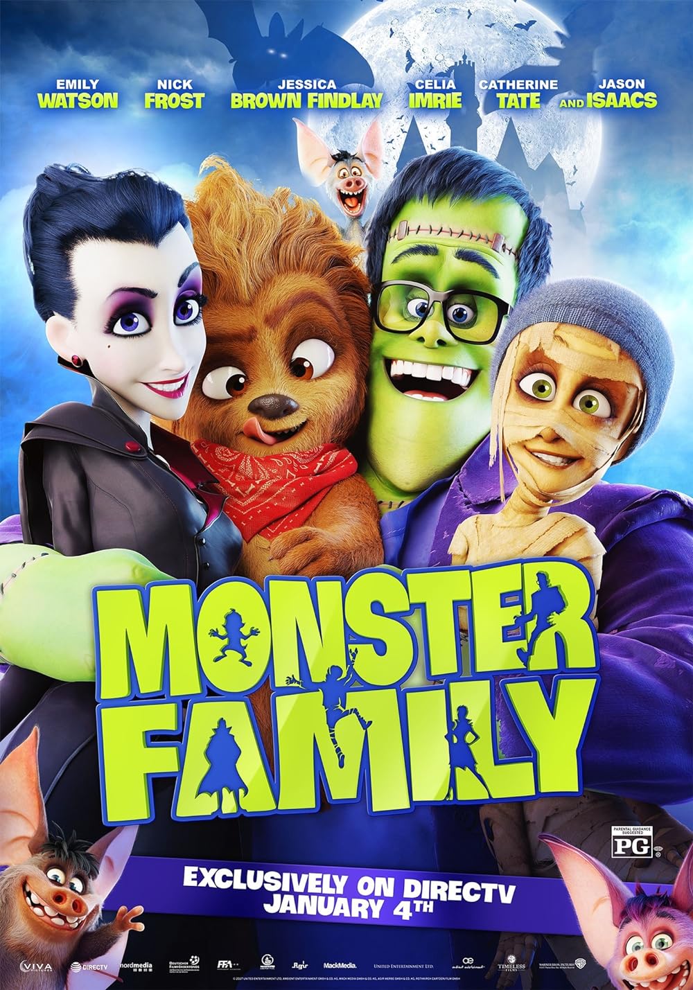 Monster Family- best funny halloween movies