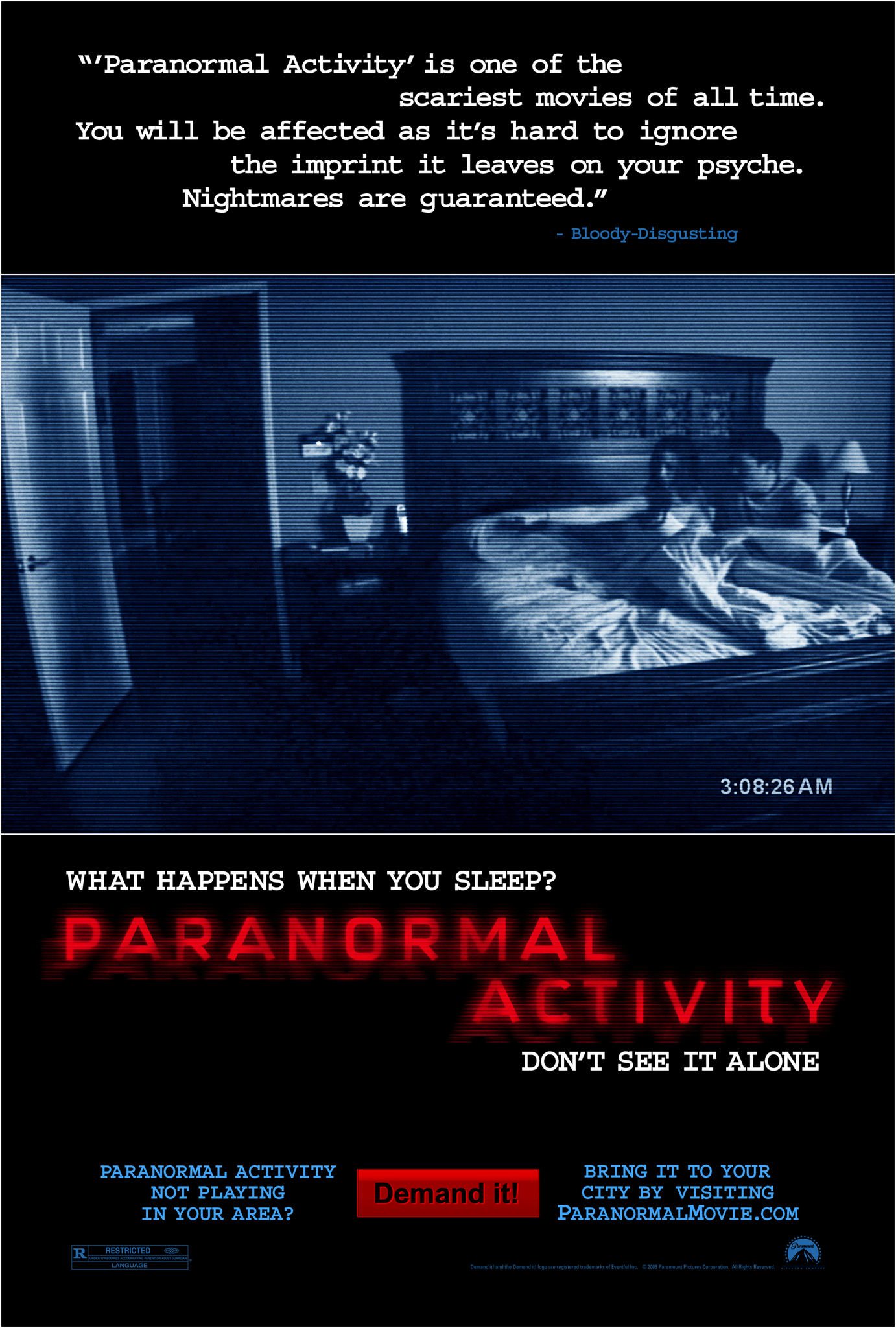 Paranormal Activity- Scary Halloween Movies