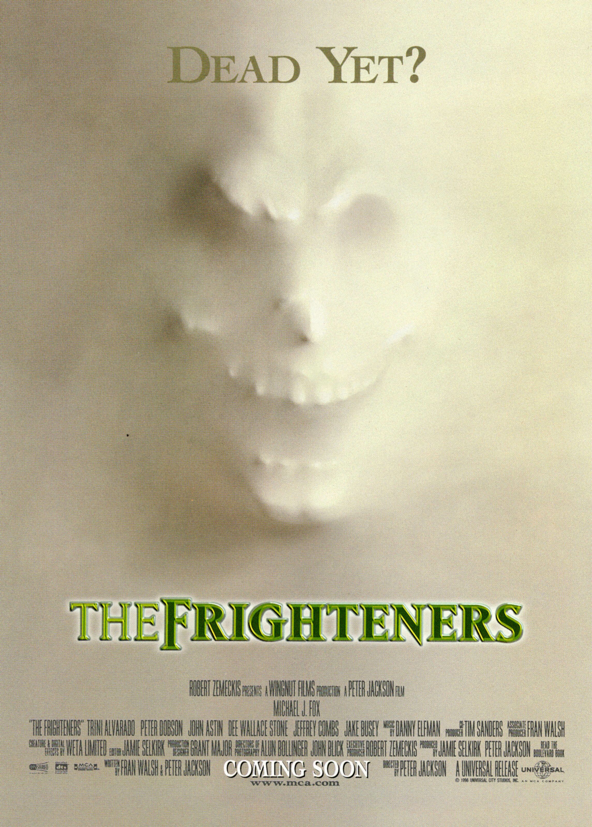 The Frighteners- funny halloween movies for families