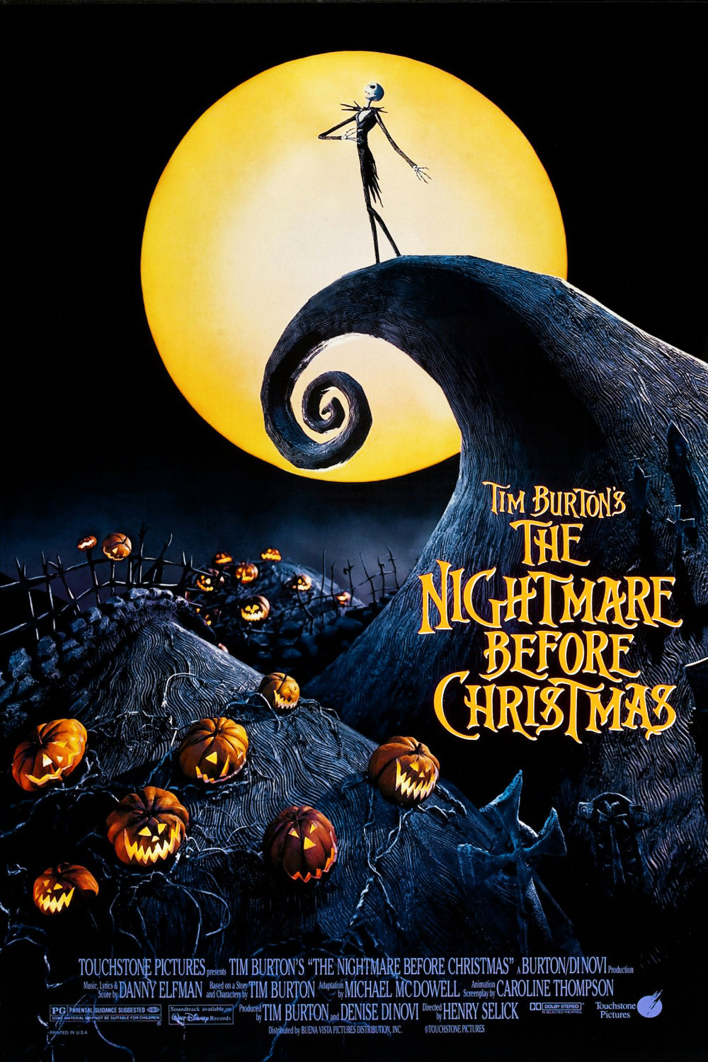 The Nightmare Before Christmas- best funny halloween movies