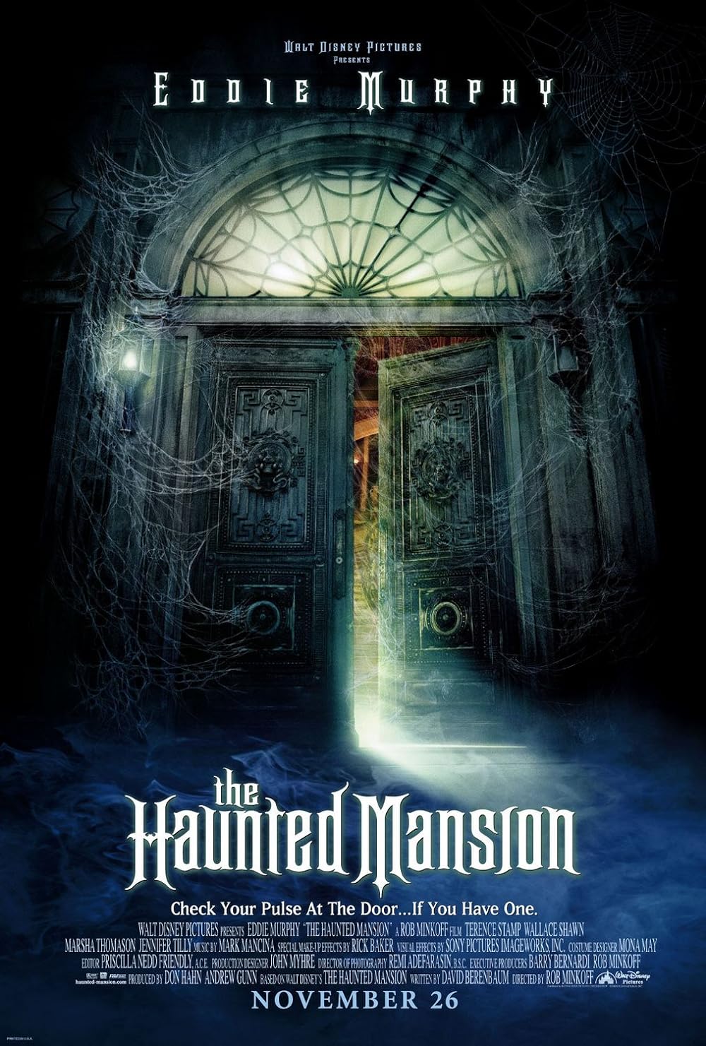 The Haunted Mansion- best funny halloween movies