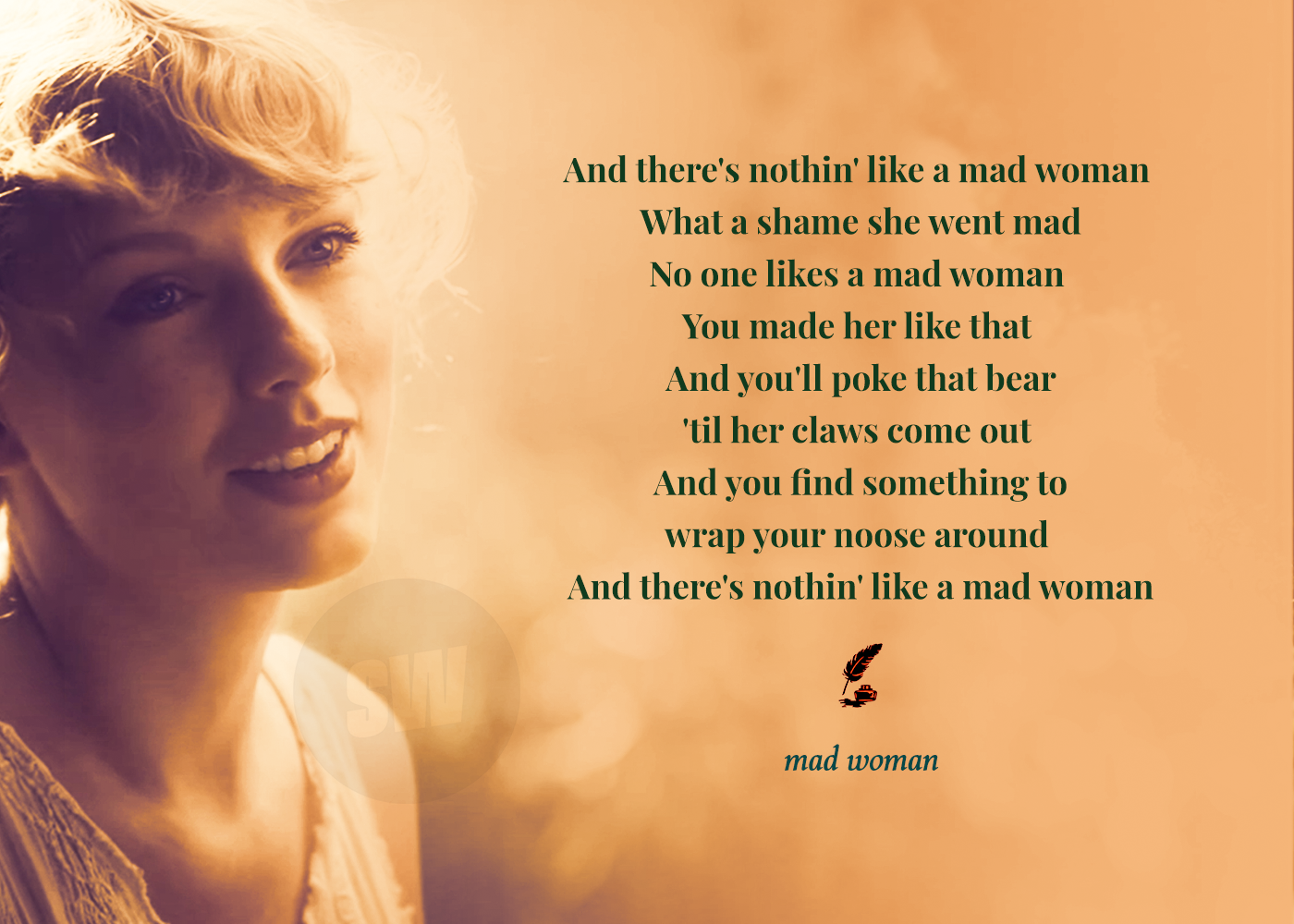 best Taylor Swift poetic songs