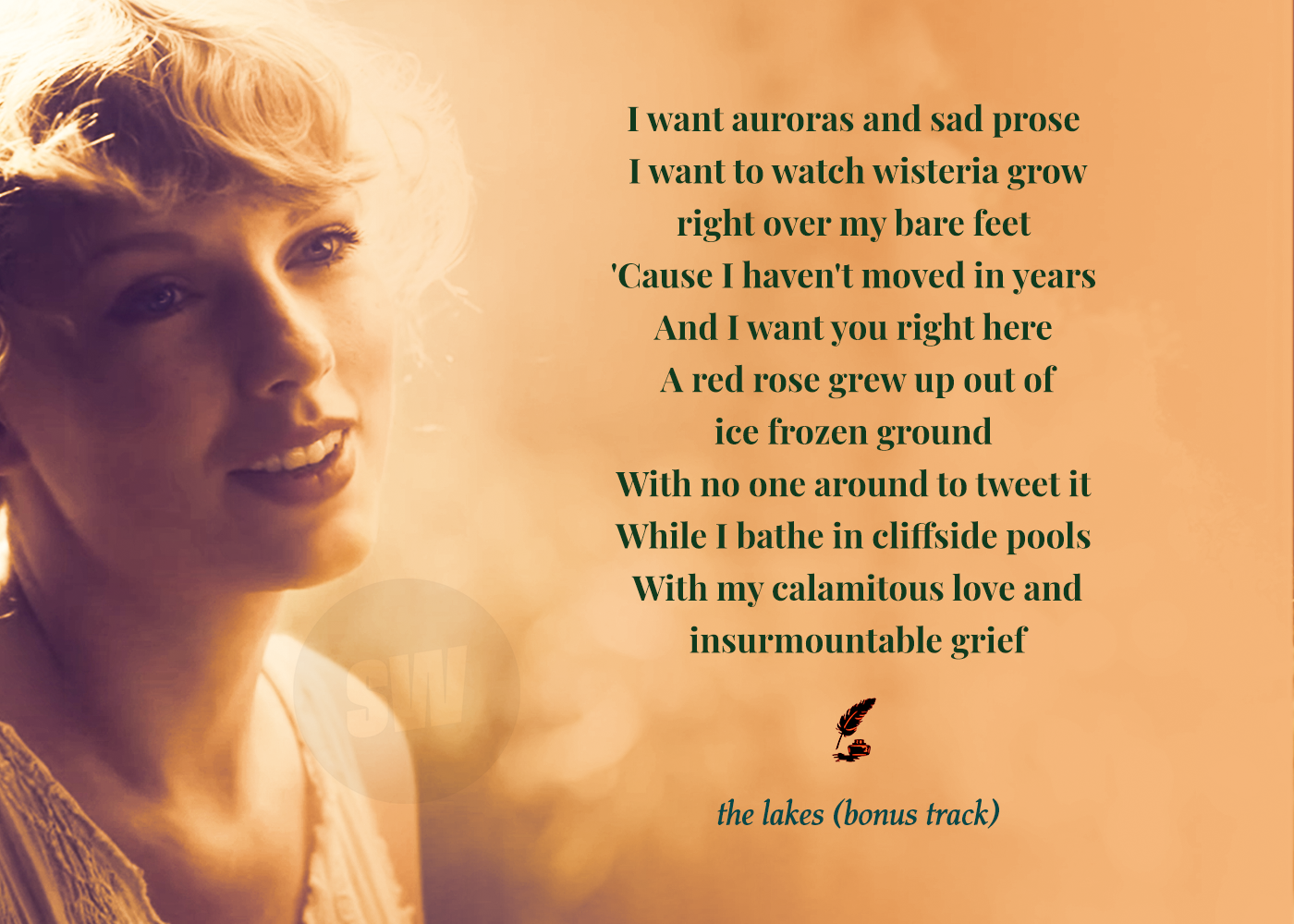 Taylor Swift best poems songs
