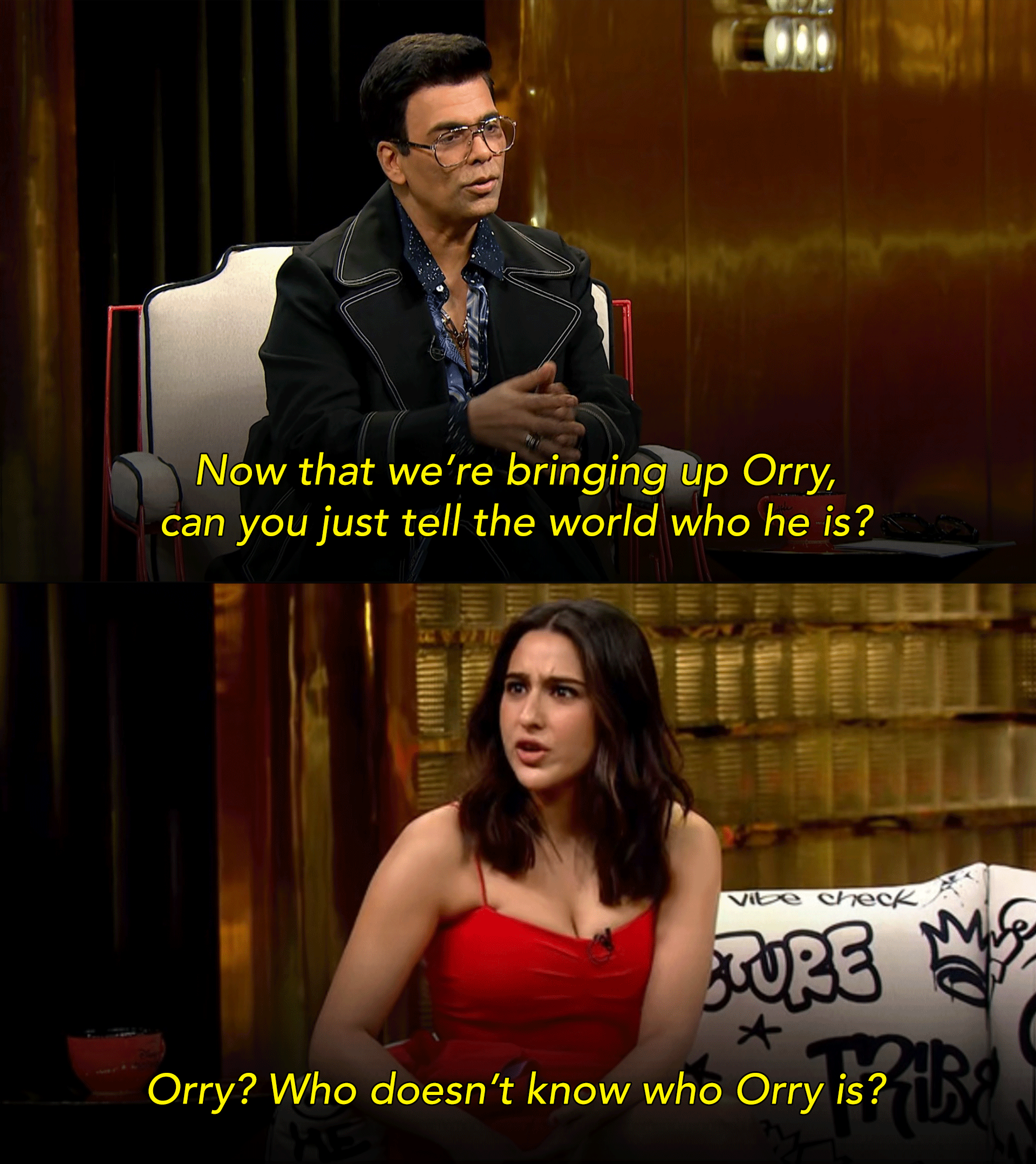 Orry Discussed In Koffee With Karan S8