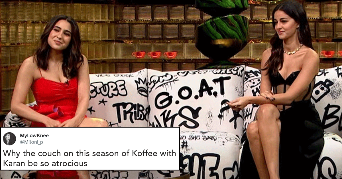 New 'Koffee With Karan' Couch Is Distracting