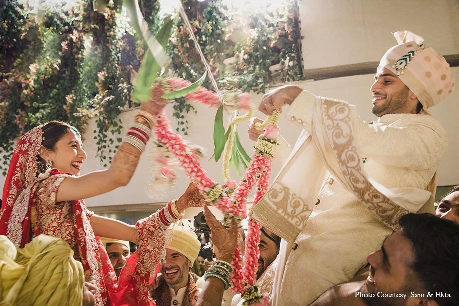 Jai Anmol Ambani & Khrisha Shah pictures wedding