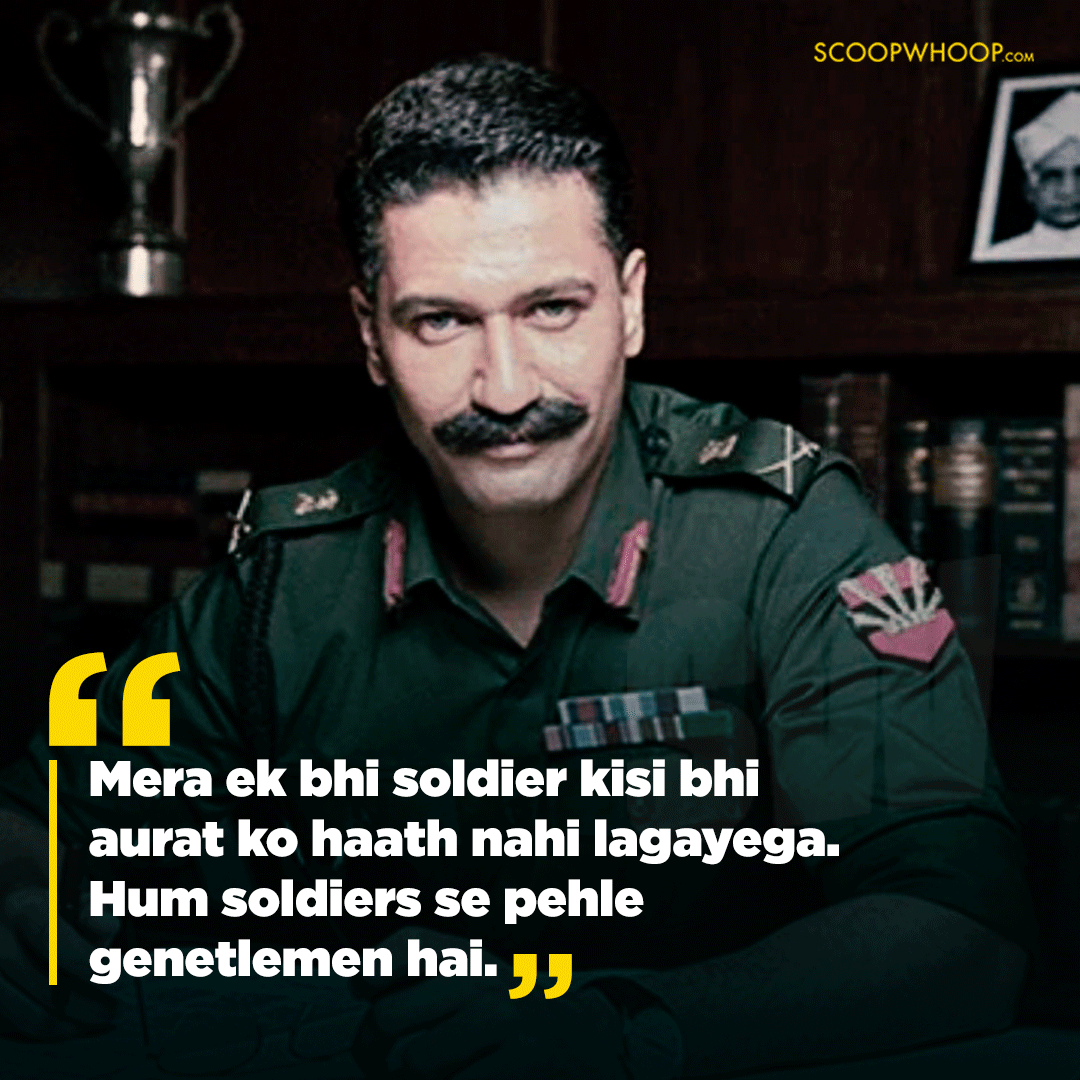 vicky kaushal sam bahadur best dialogues