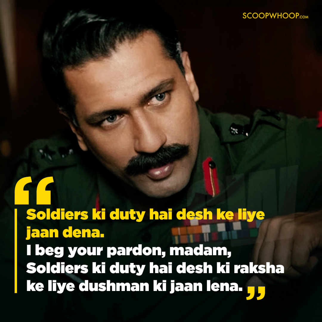 vicky kaushal sam bahadur best dialogues