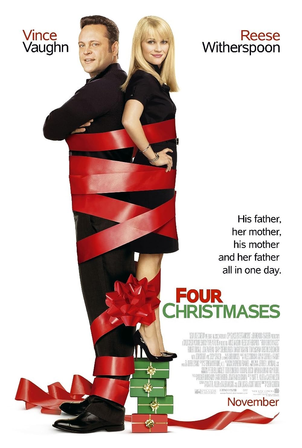 best funniest christmas movies - Four Christmases