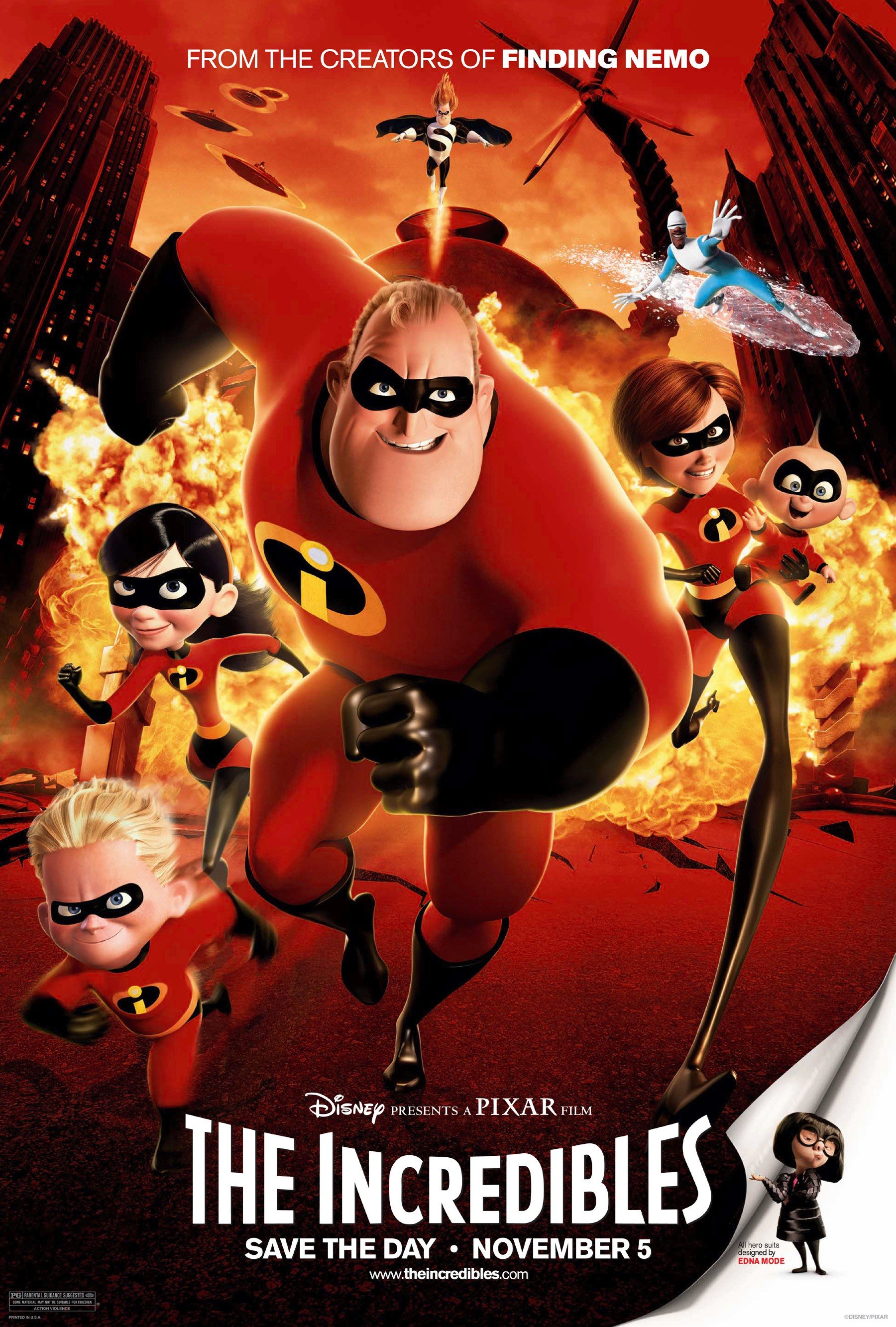 Best Christmas animated movies - The Incredibles
