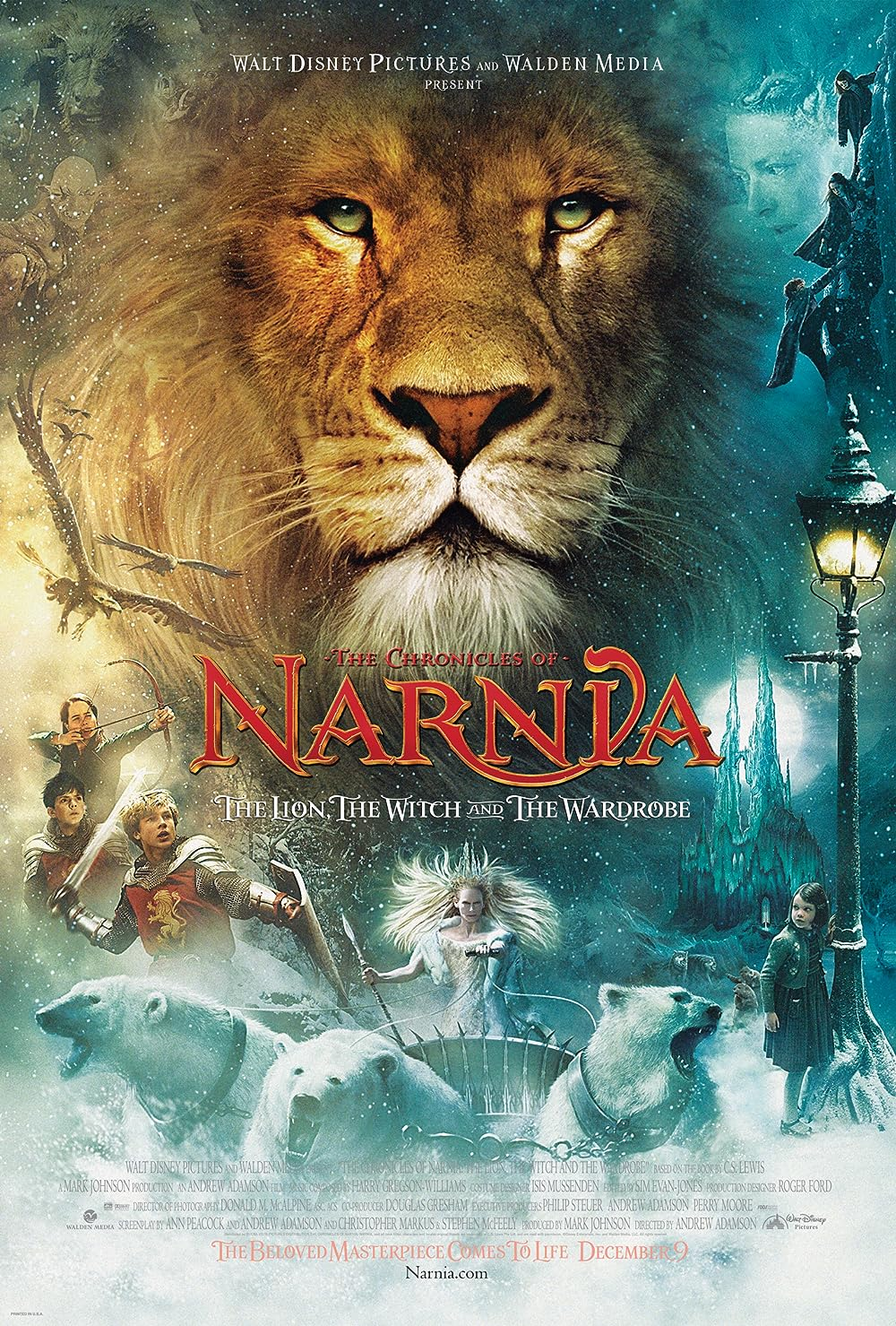 Best Christmas animated movies - The Chronicles of Narnia: The Lion, the Witch and the Wardrobe