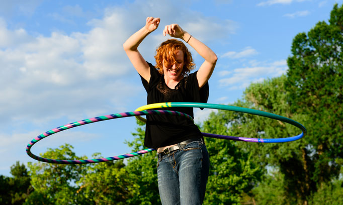 Hula Hoop Contest New Years Eve Games For Adults