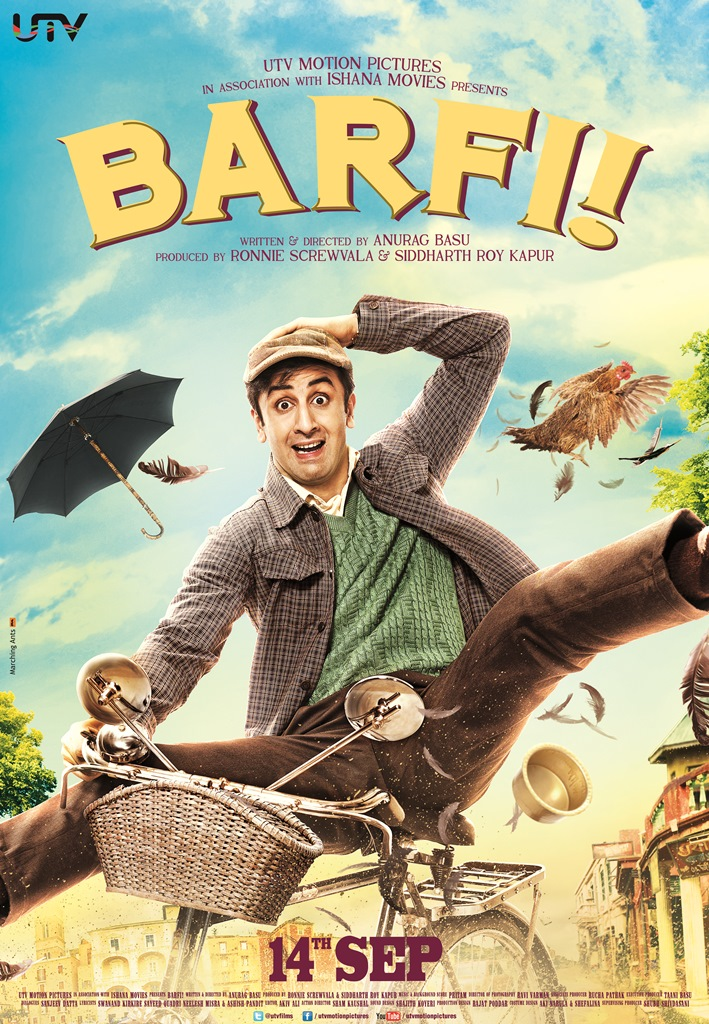 Barfi- Best New year movies To Watch