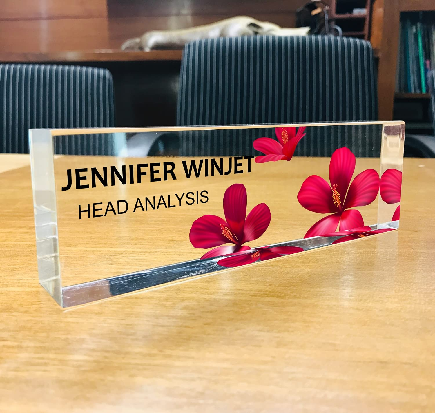 Personalized Desk Name Plate