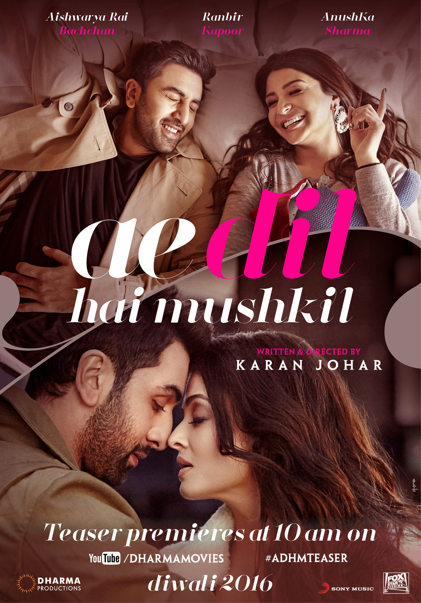 Romantic christmas movies - Ae Dil Hai Mushkil