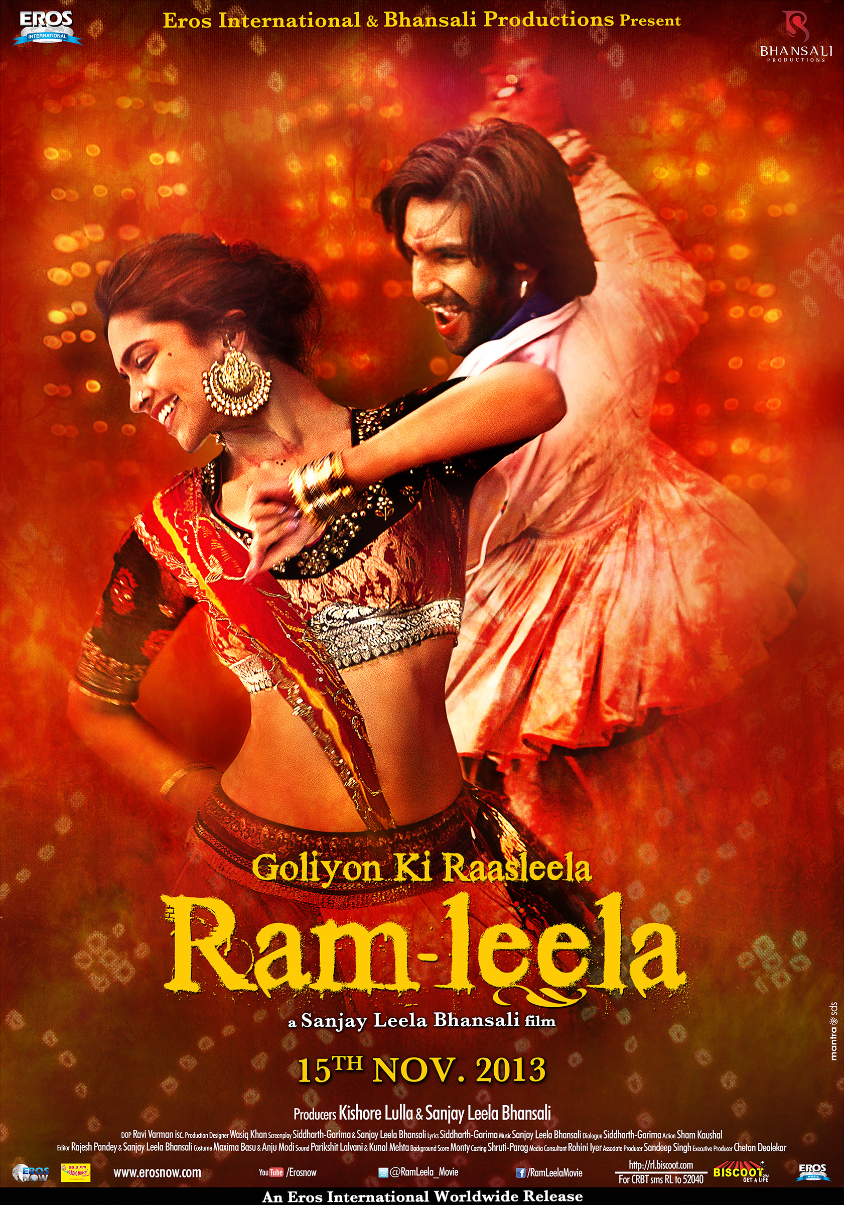 Romantic christmas movies - Goliyon Ki Raasleela Ram Leela