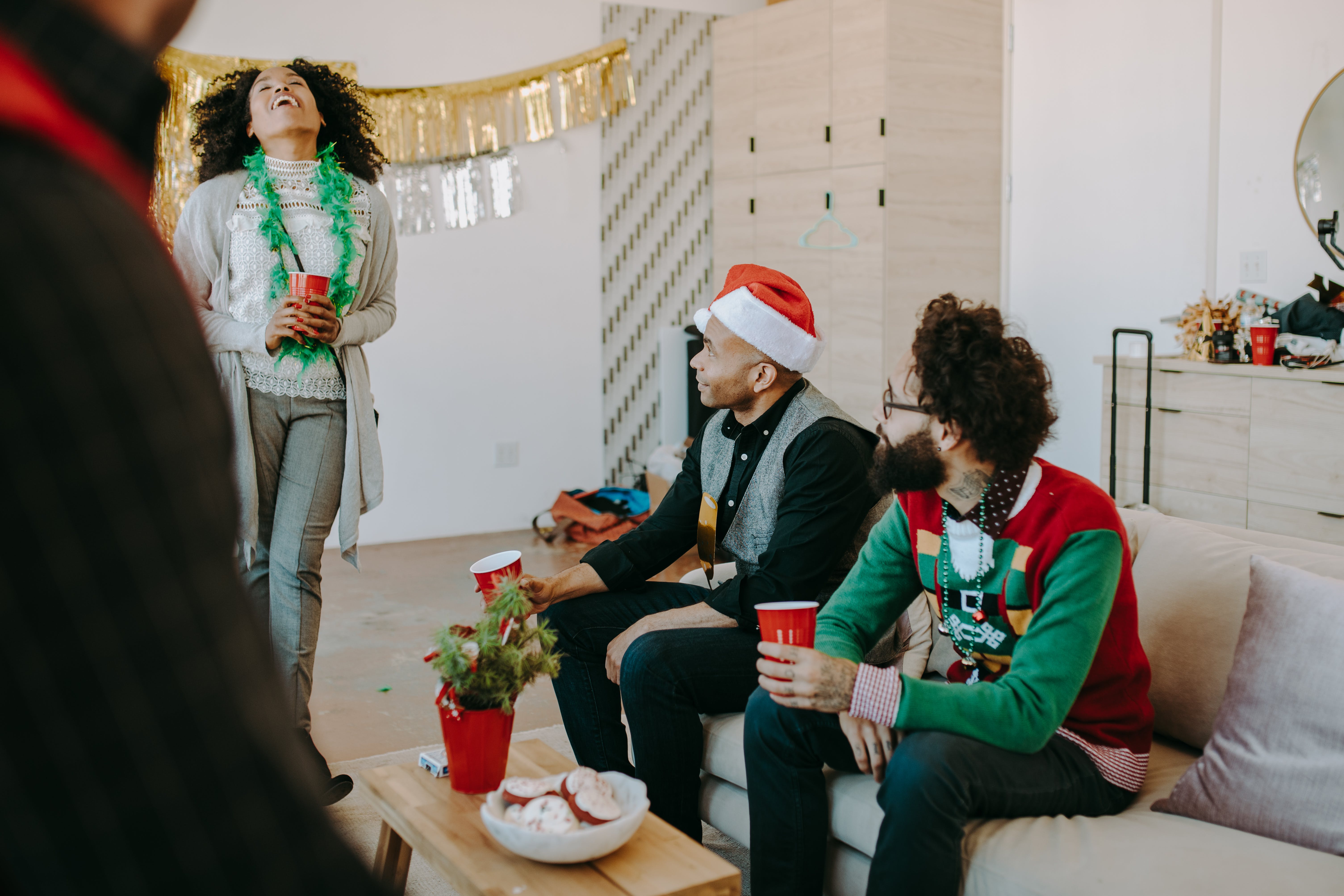 Christmas Drinking Game - Candy Cane Hunt with Shots