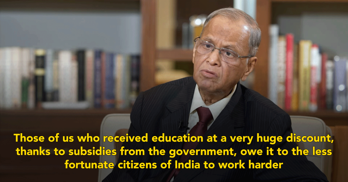 Narayana Murthy Defends His Infamous '70-Hour Work Week' Statement ...