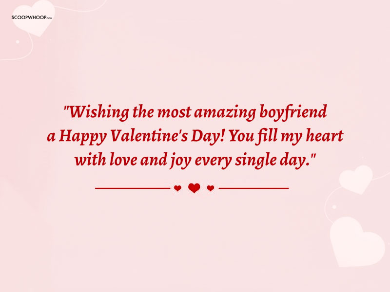 Valentine's day quotes for boyfriend