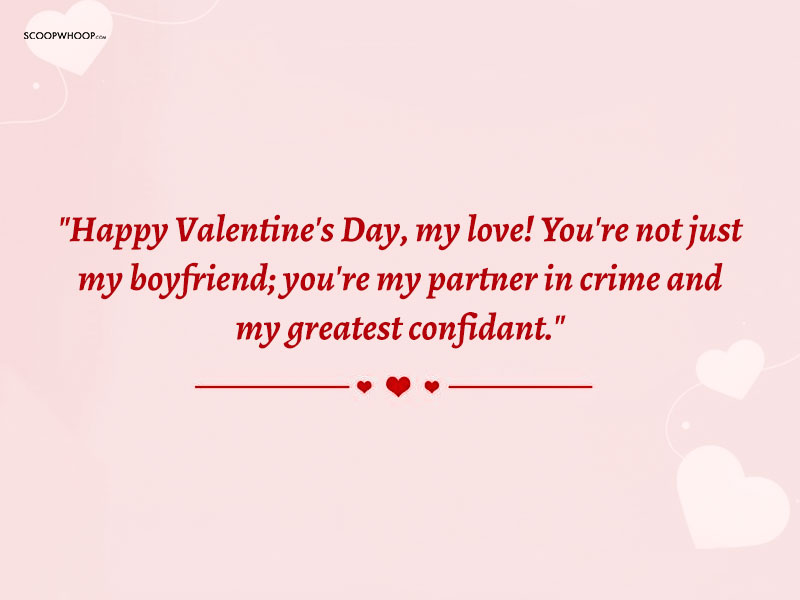 Valentine's day quotes for boyfriend