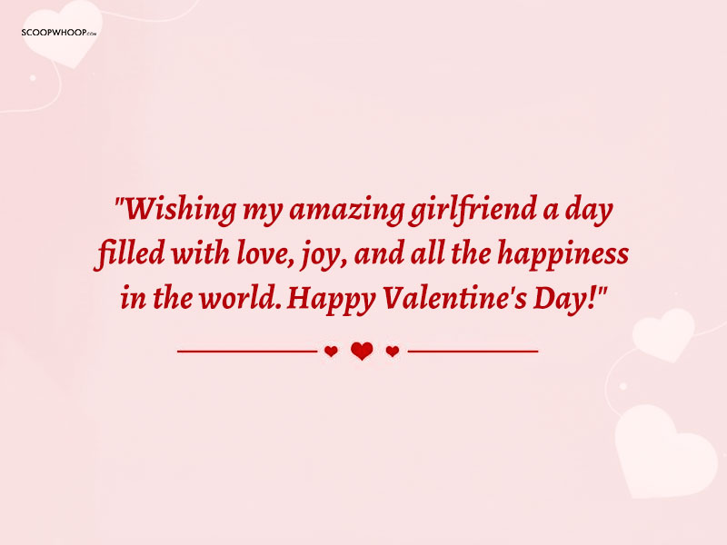 Valentine's day quotes for girlfriend
