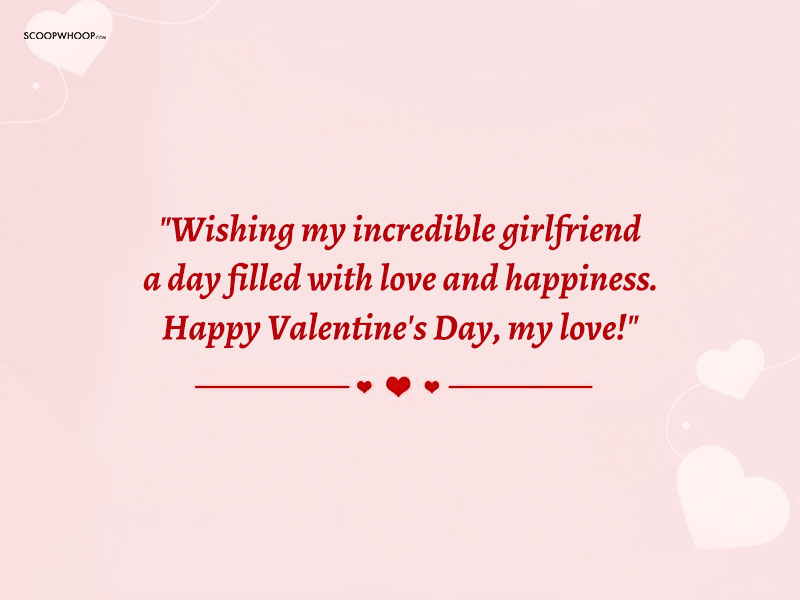 Valentine's day quotes for girlfriend