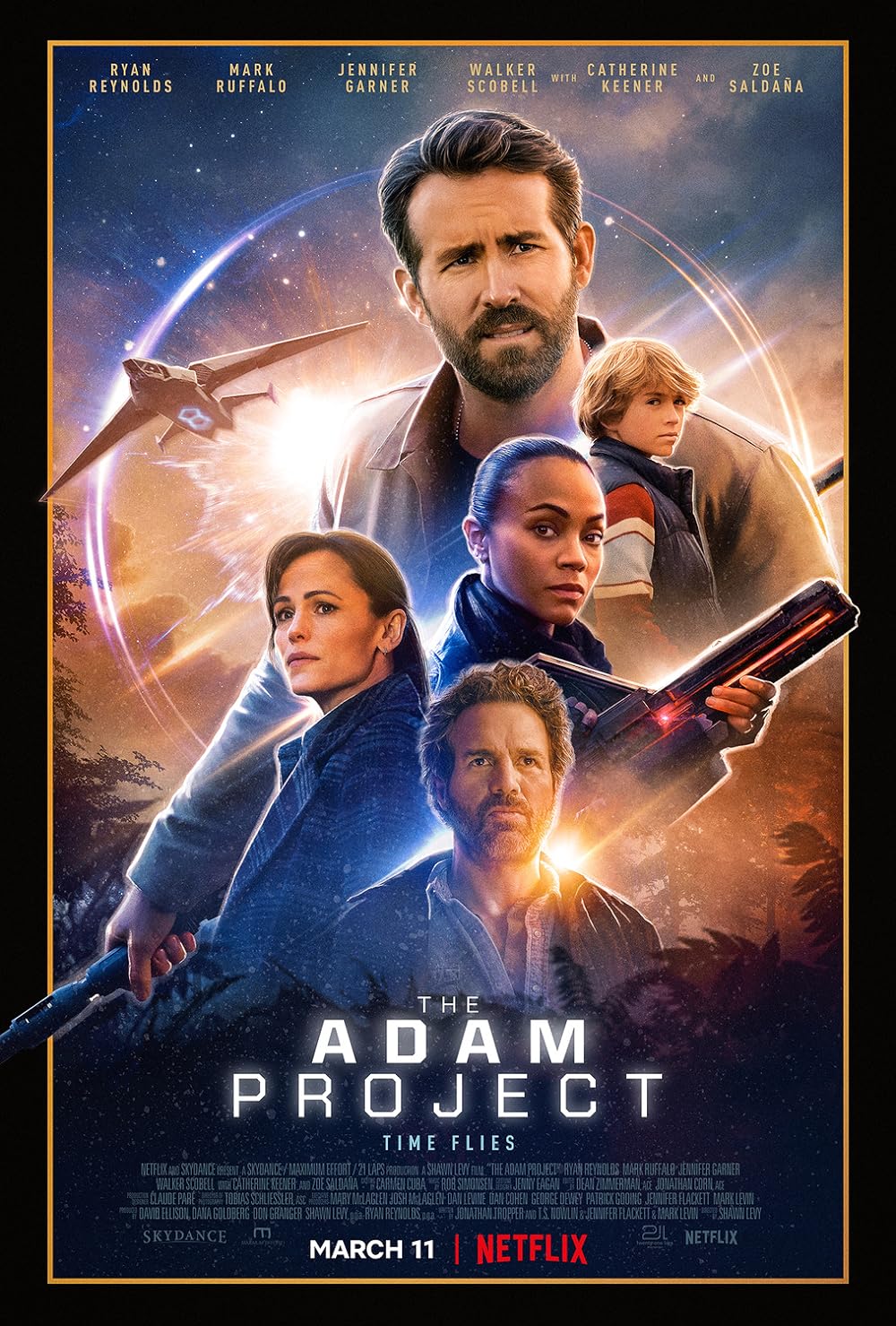 The Adam Project sci-fi movies on Netflix