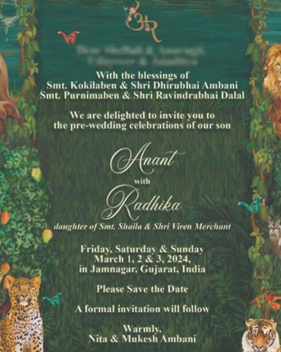Anant Ambani & Radhika Merchant, Wedding