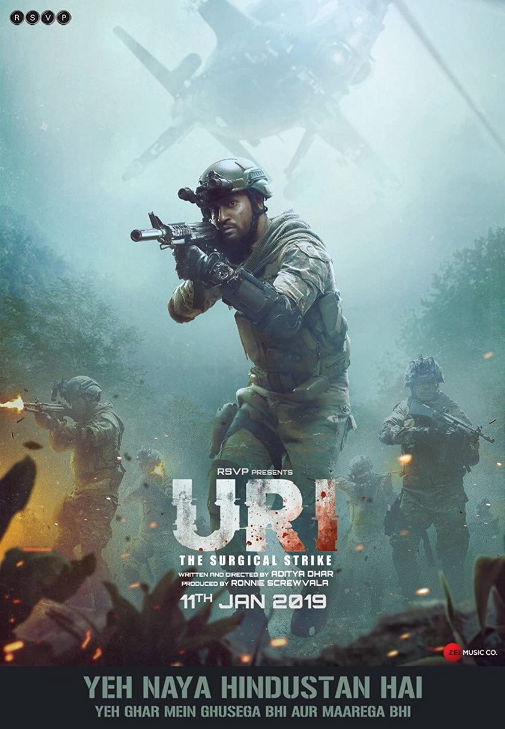 Uri: The Surgical Strike- Best Patriotic Movies Bollywood