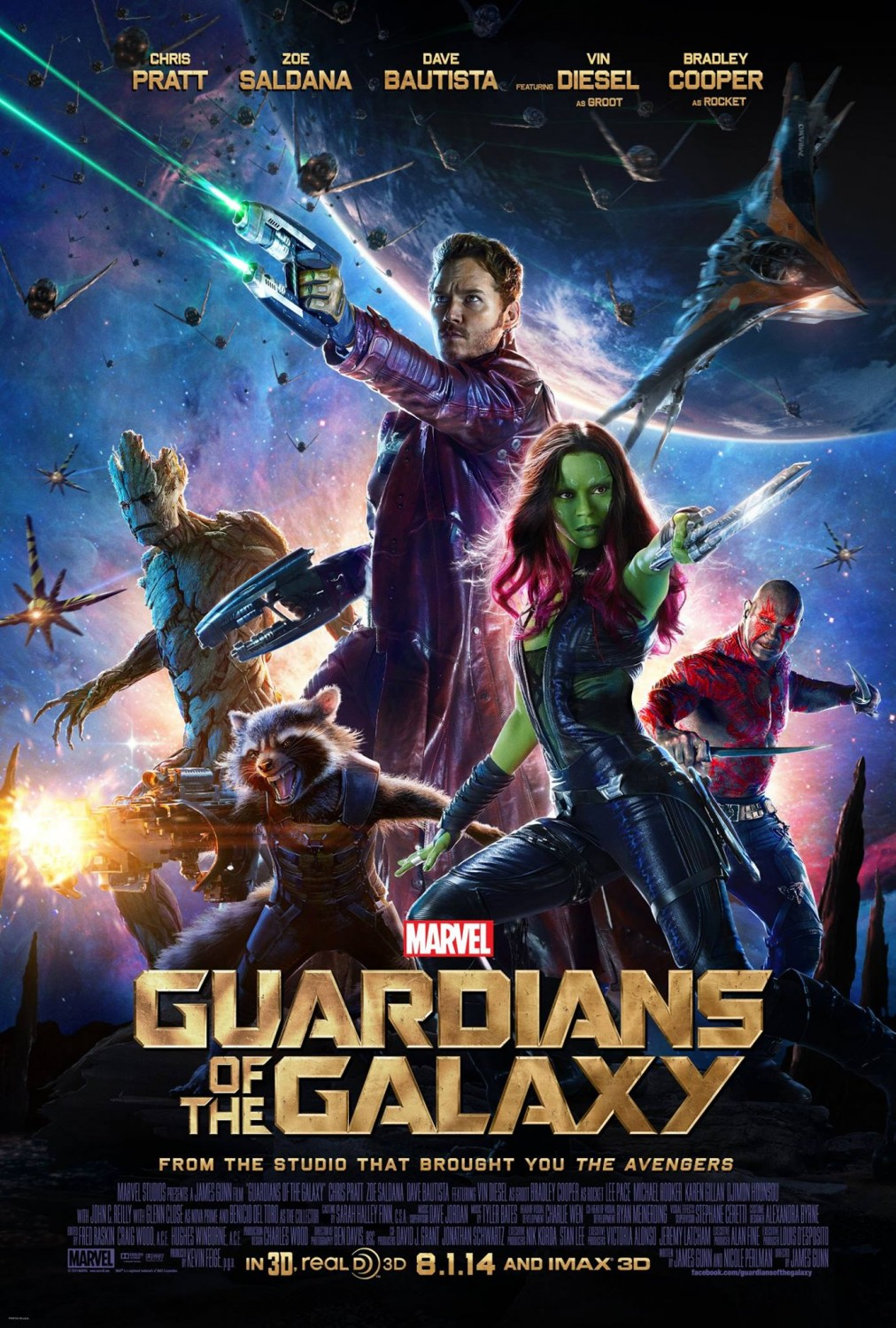guardians of the galaxy action comedy movies