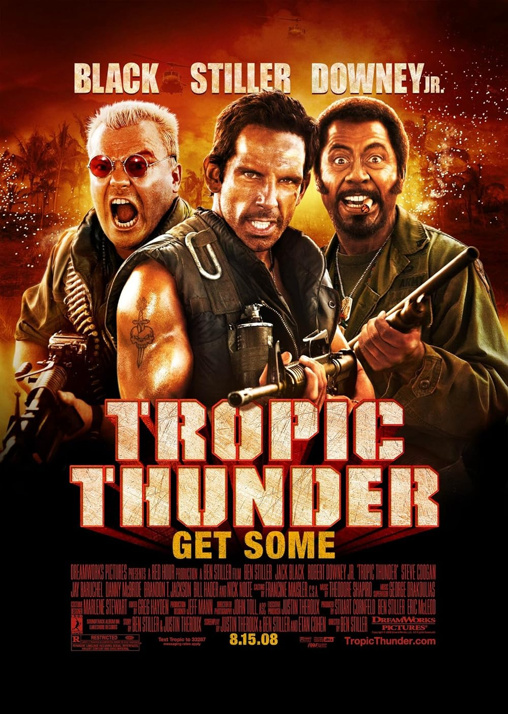 tropic of thunder action comedy movies
