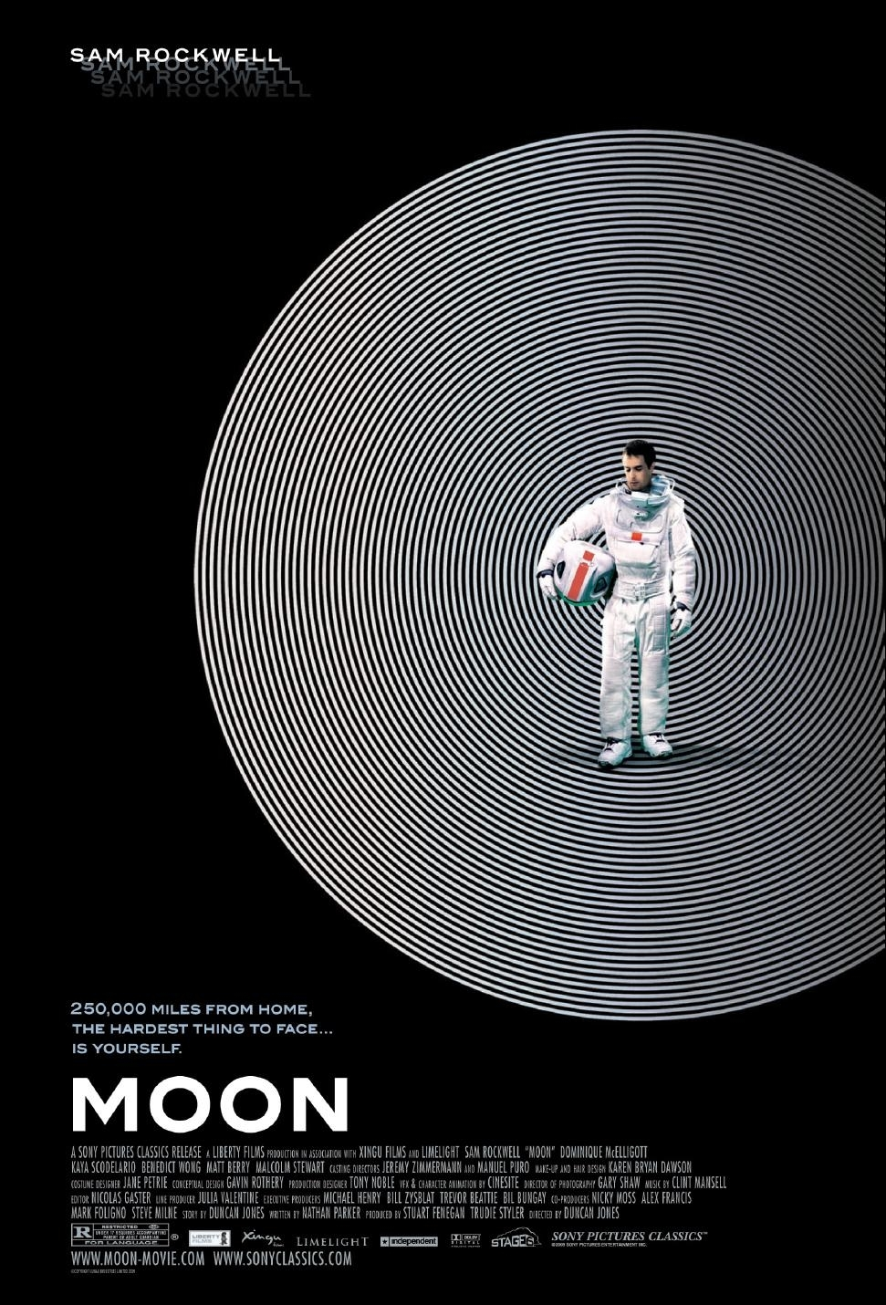 Moon (2009) sci-fi movies