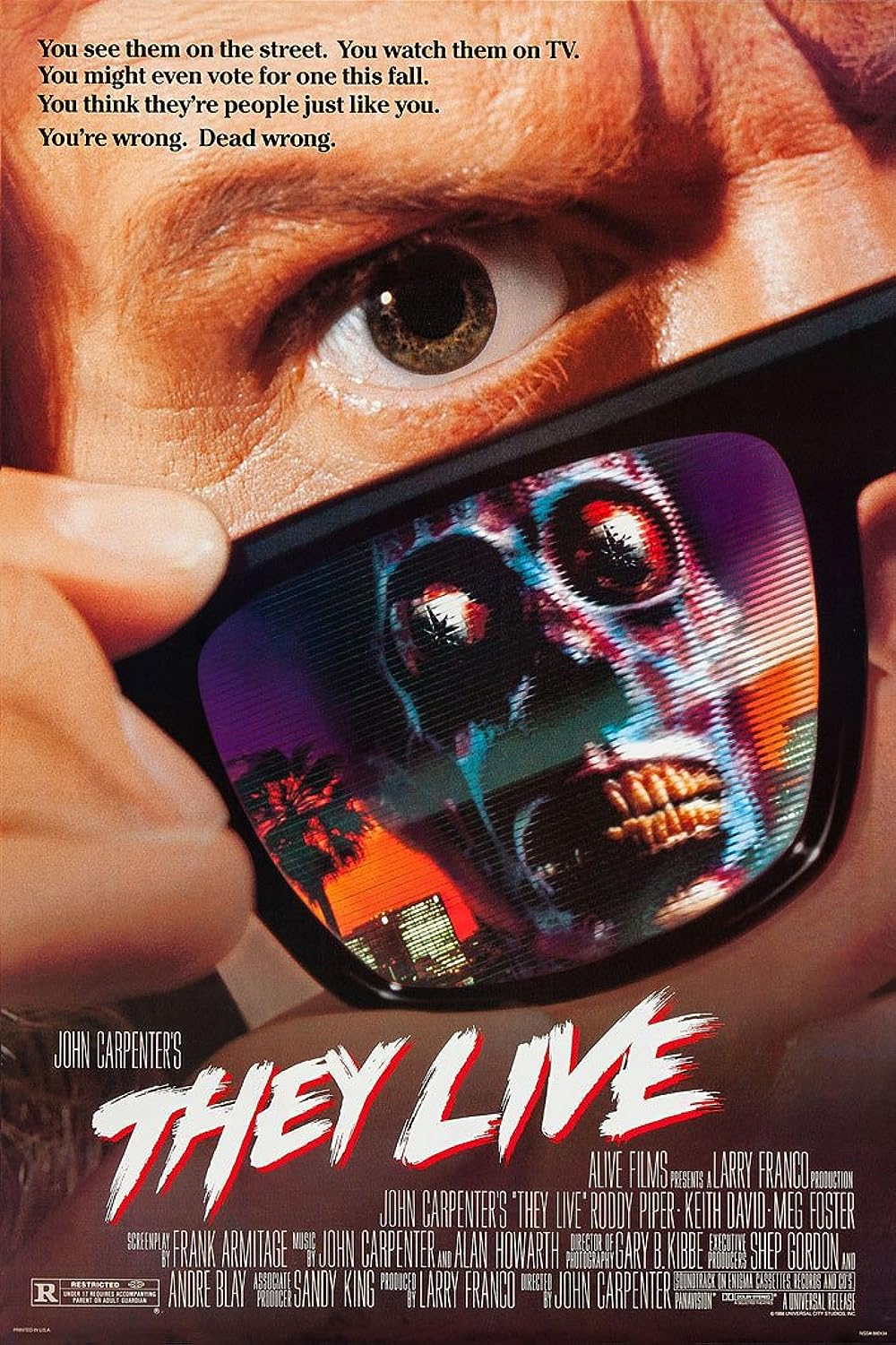 They Live sci-fi movies