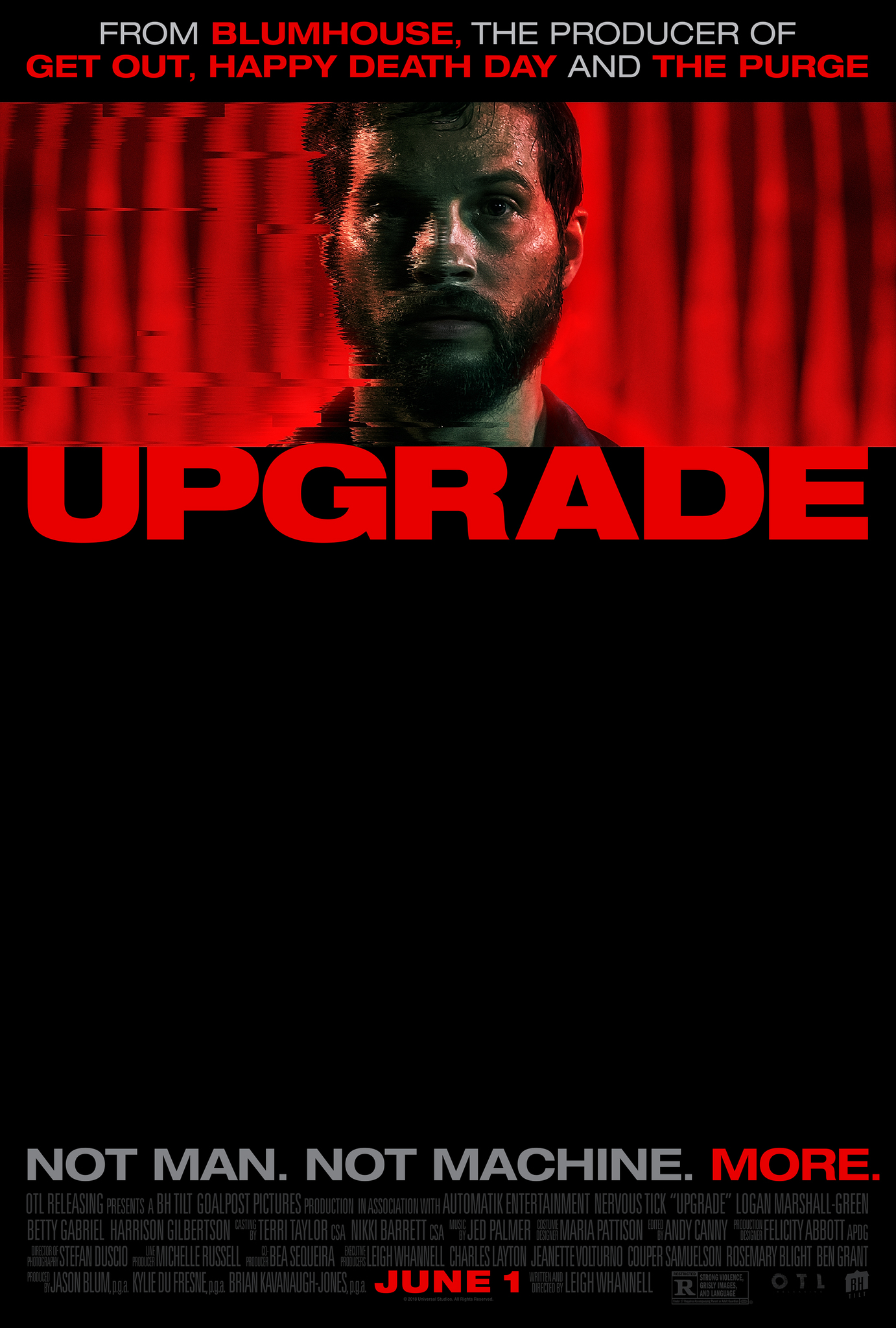 Upgrade sci-fi movies