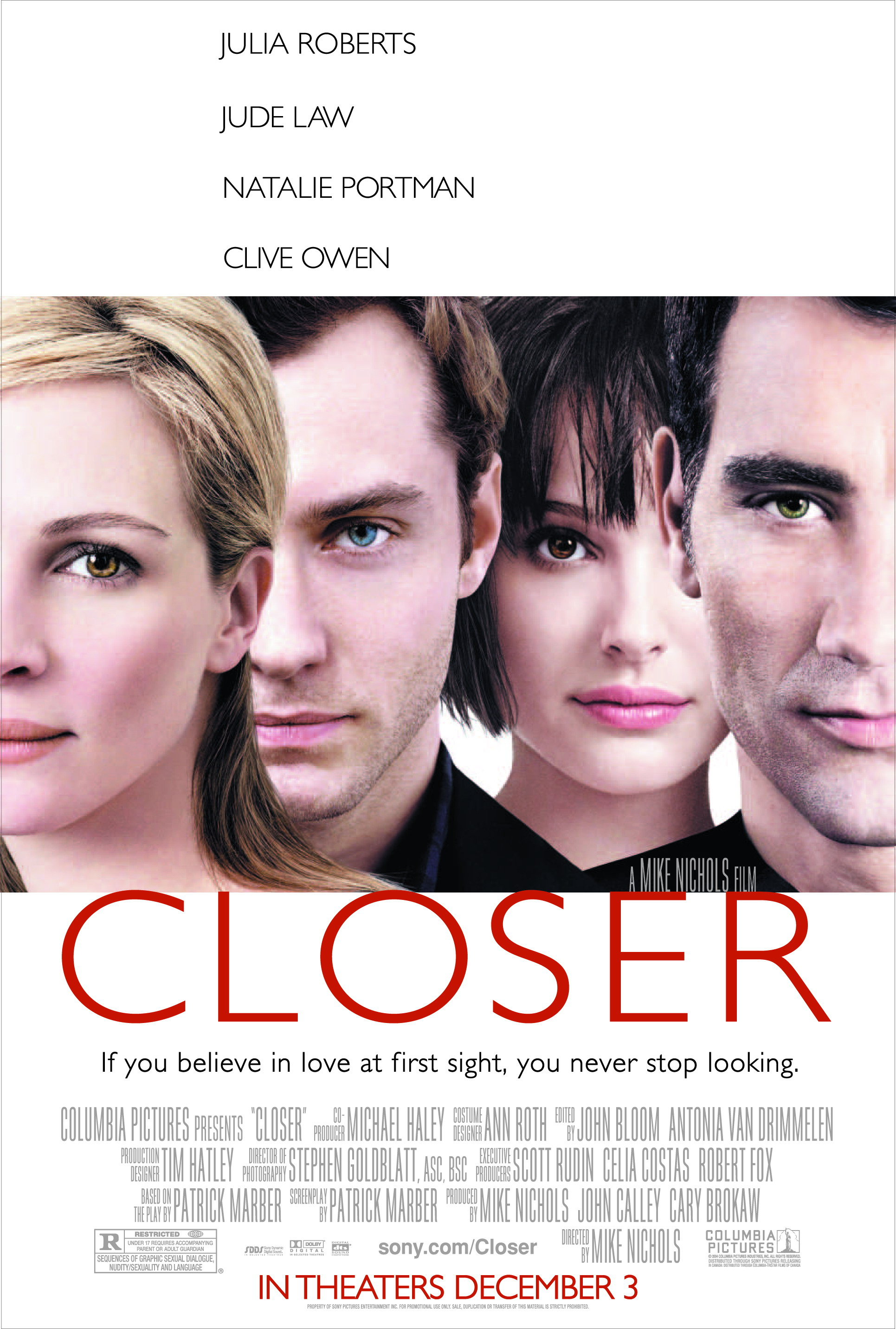 Closer (I) best valentines day movies