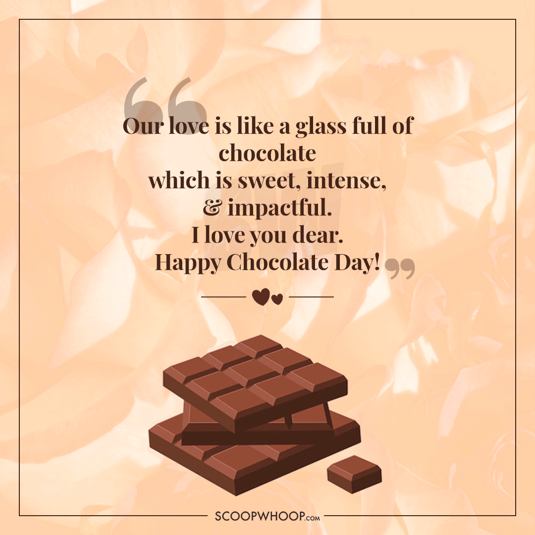 Chocolate Day quotes