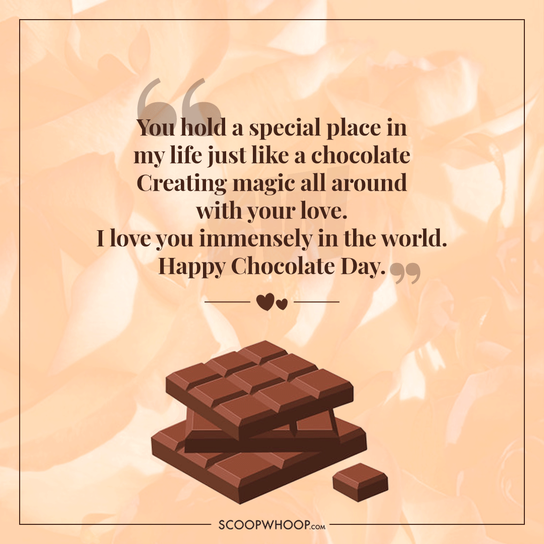 Chocolate Day quotes