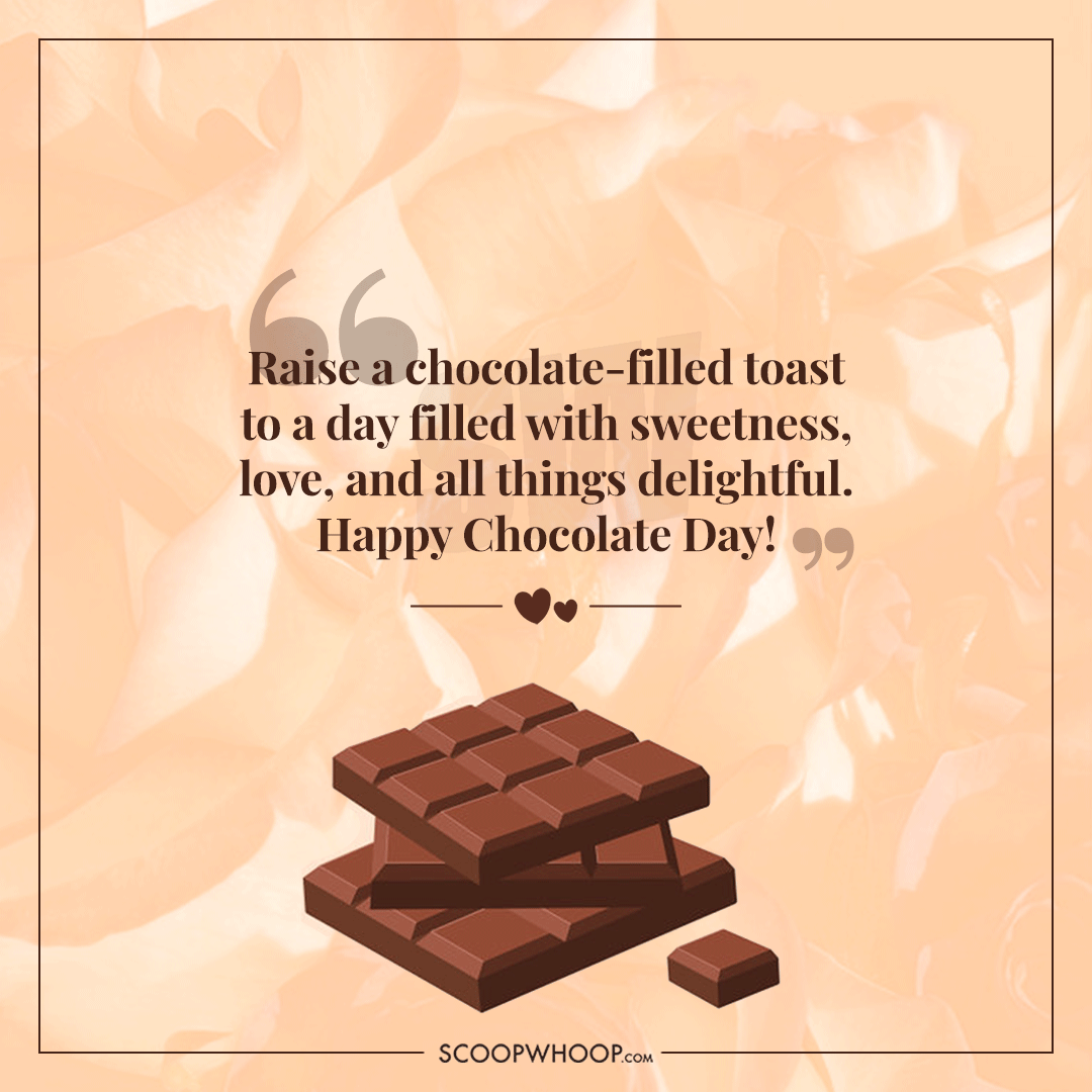 Chocolate Day quotes