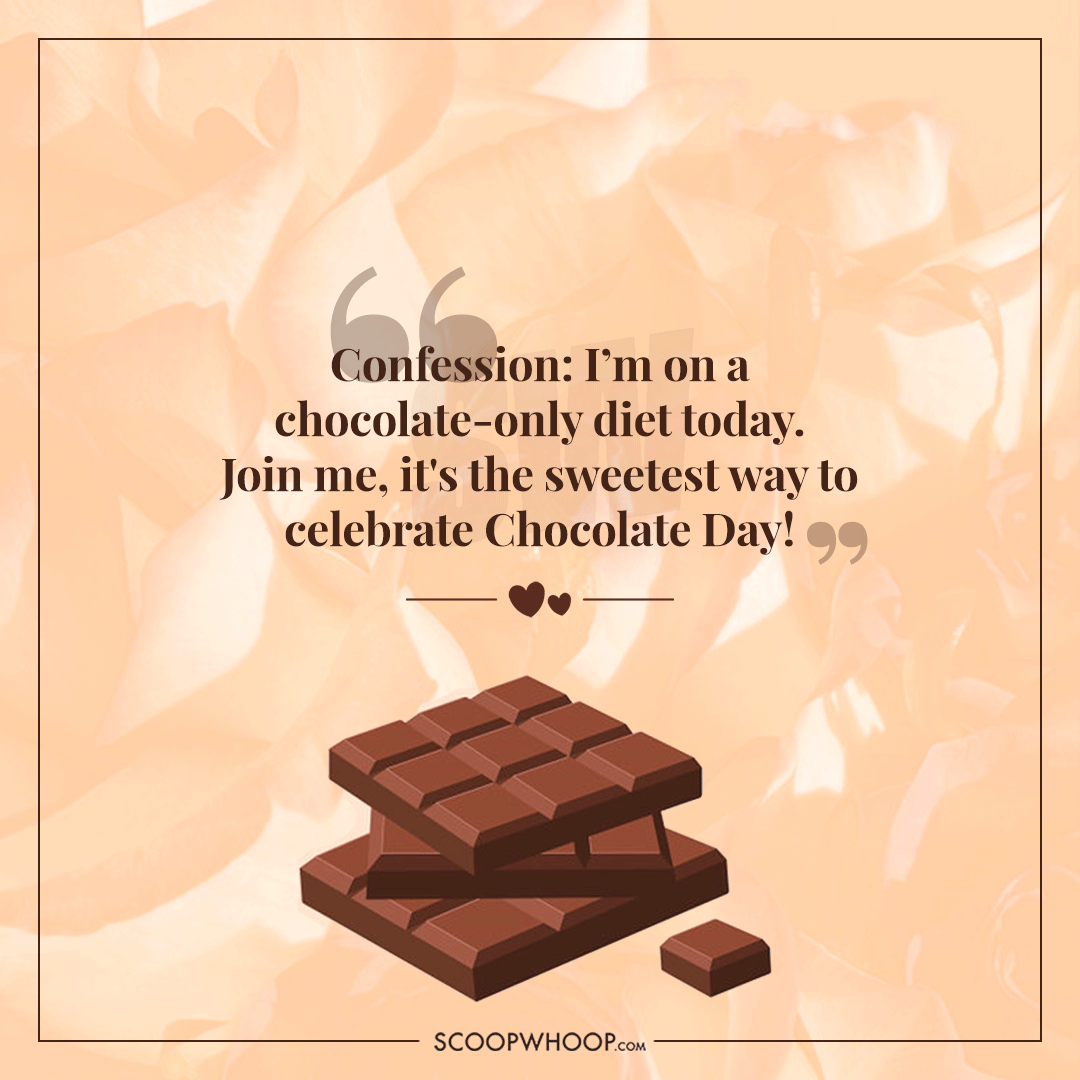 Chocolate Day quotes