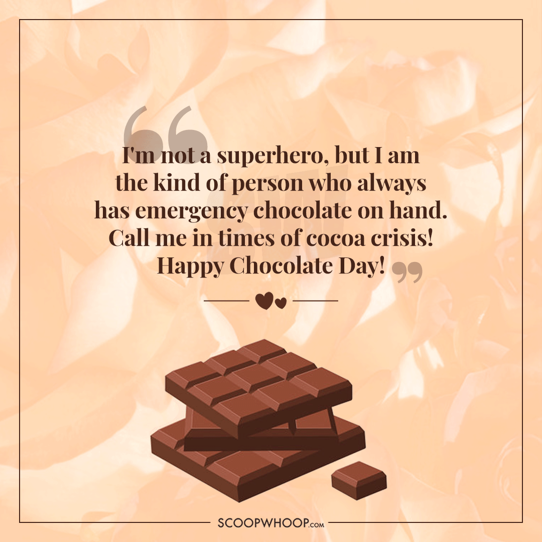 Chocolate Day quotes