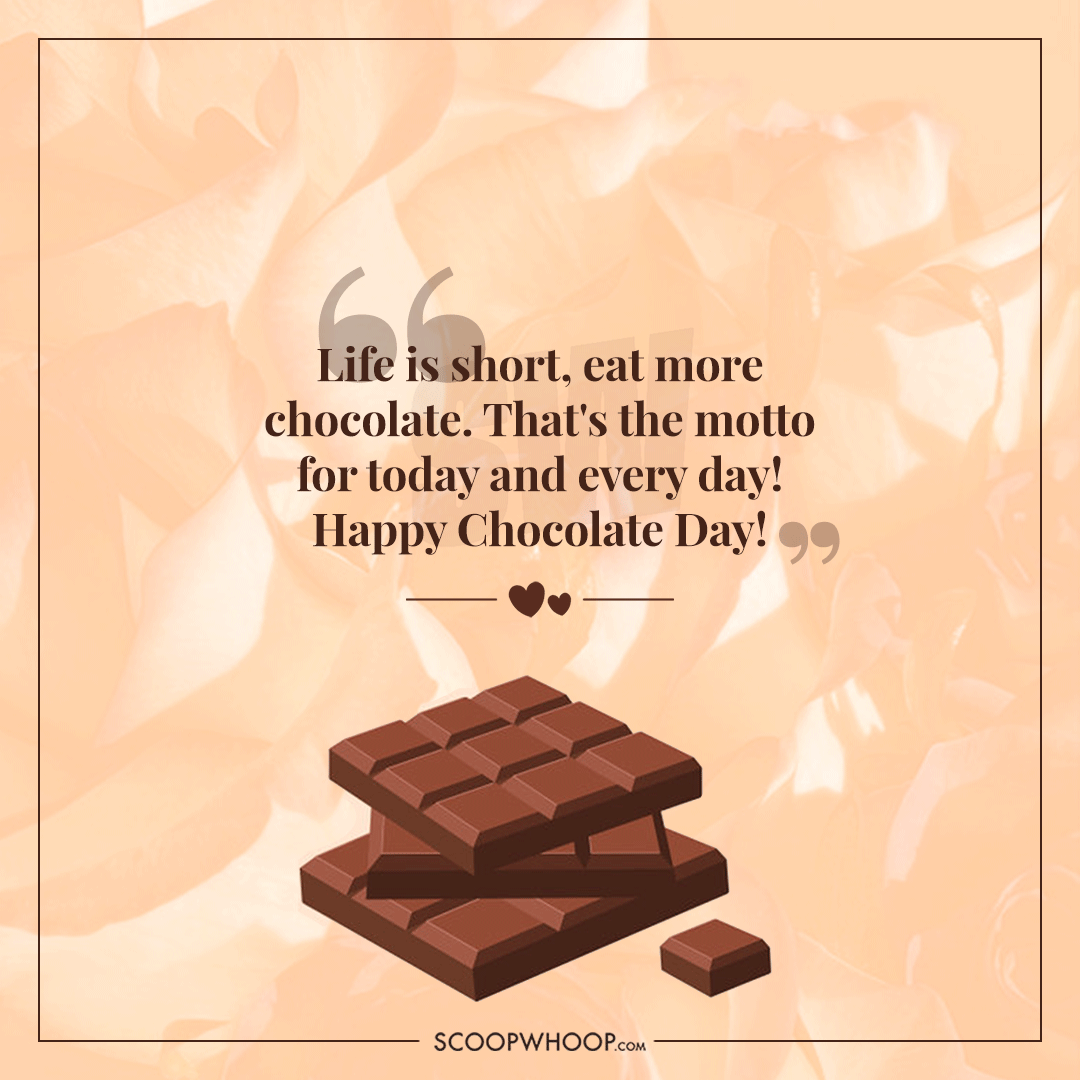 Chocolate Day quotes