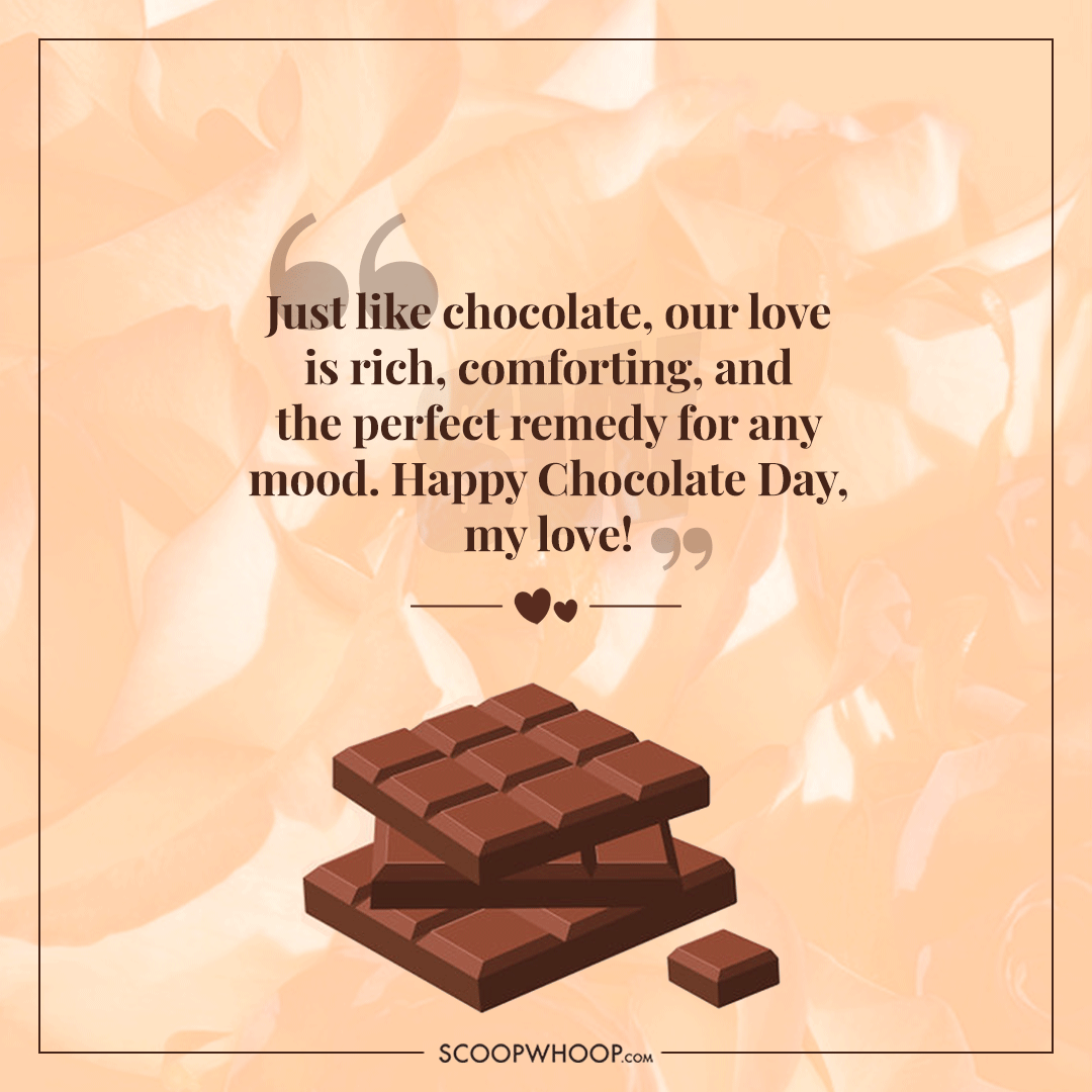 Chocolate Day quotes