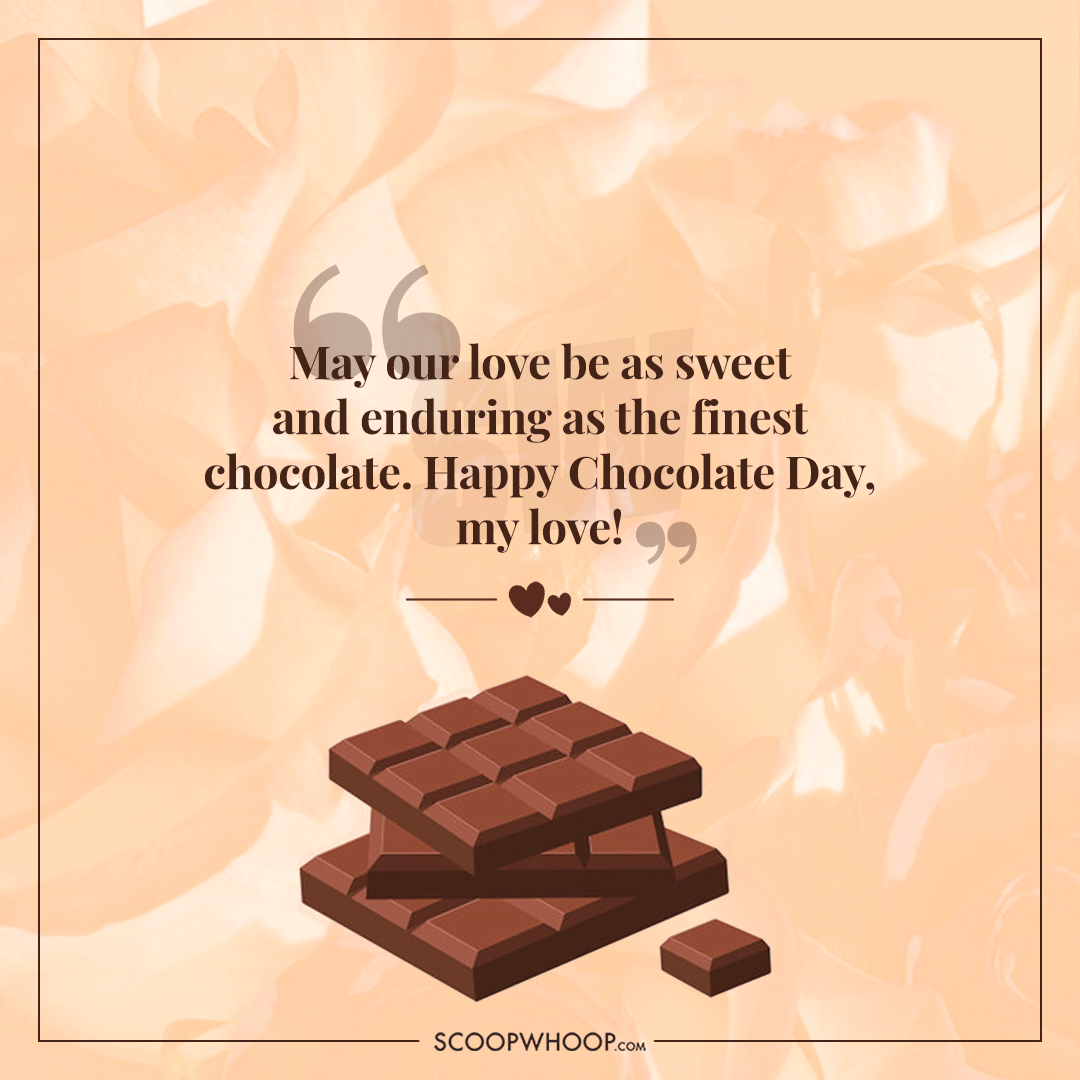 Chocolate Day quotes