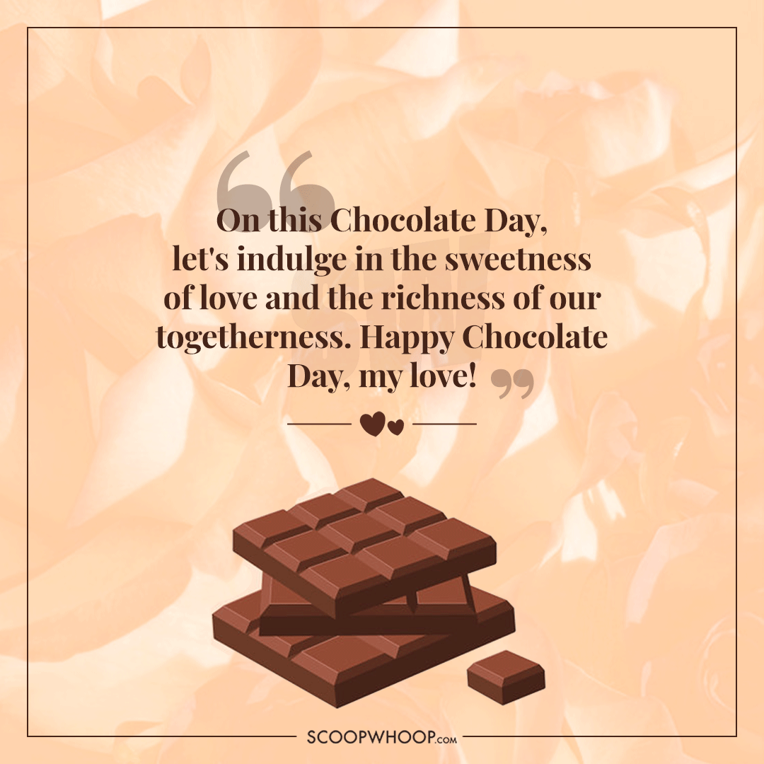 Chocolate Day quotes